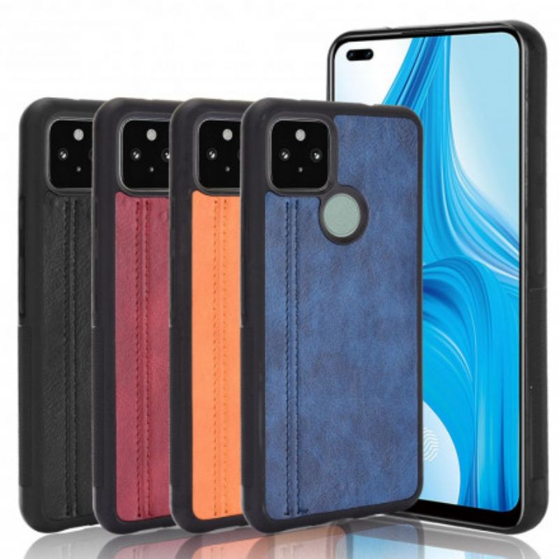 Kryt Google Pixel 5 Couture Leather Effect