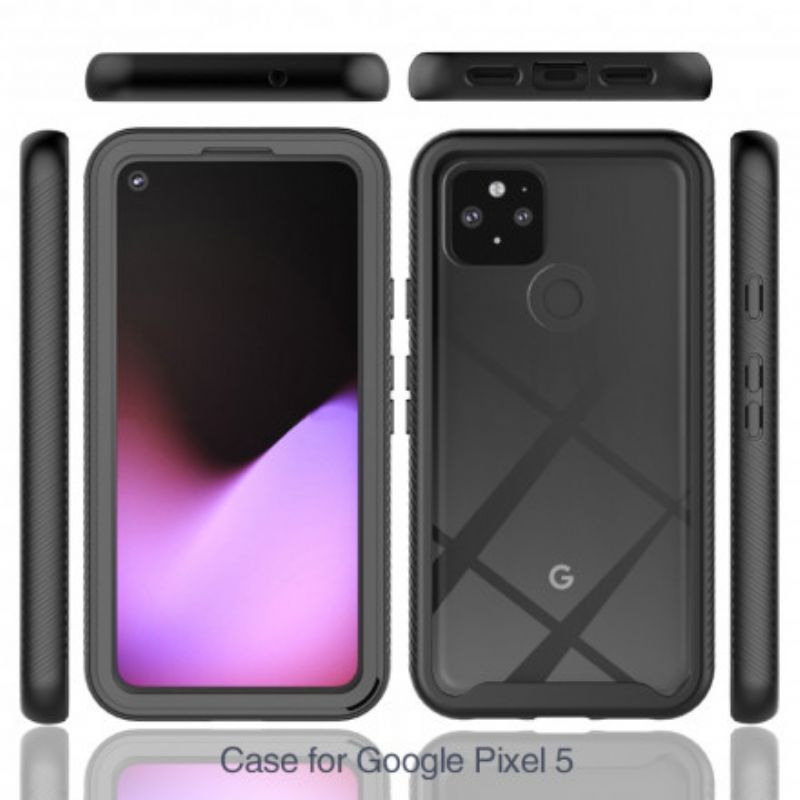 Kryt Google Pixel 5 Hybridné Skosené Hrany