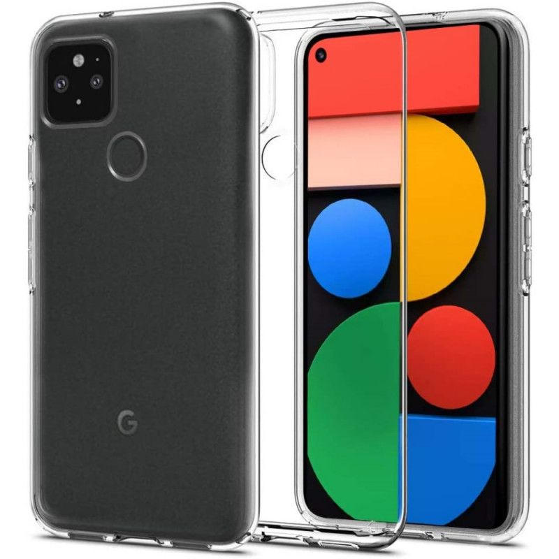 Kryt Google Pixel 5 Priehľadná Krištáľovo Čistá