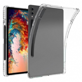 Kryt Na Samsung Galaxy Tab S9 Plus Transparentné So Zosilnenými Rohmi A Držiakom Dotykového Pera