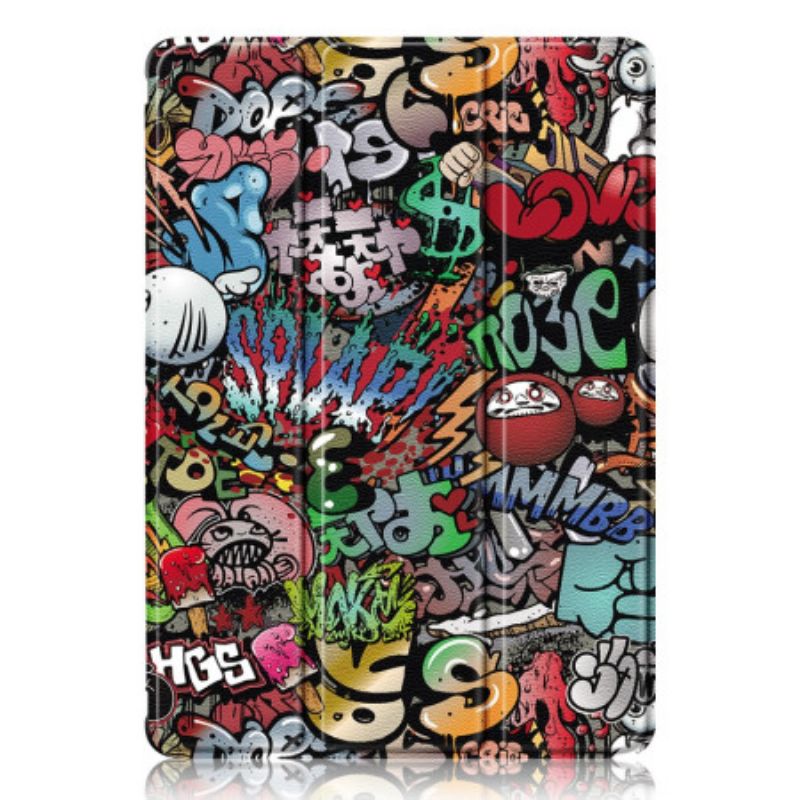 Samsung Galaxy Tab S9 Plus Transparentná Graffiti Zadná Strana