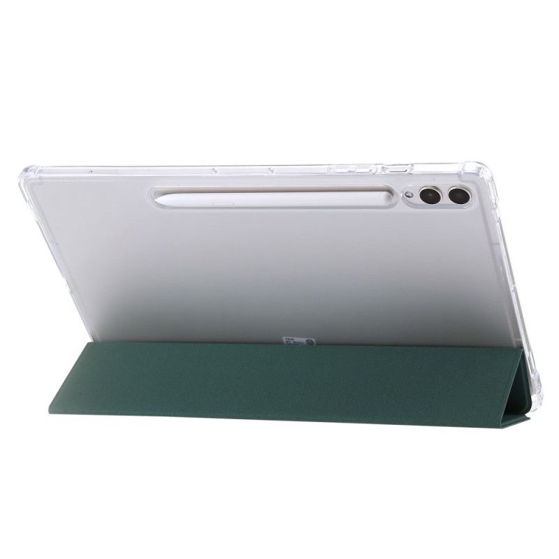 Samsung Galaxy Tab S9 Plus Tri-fold Transparent Back