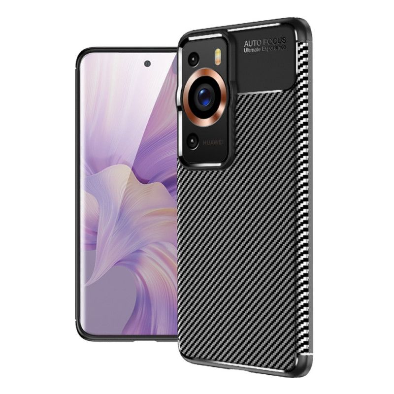 Kryt Huawei P60 Pro Flexibilné Uhlíkové Vlákno