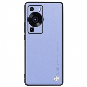 Kryt Huawei P60 Pro Koža Z Umelej Kože