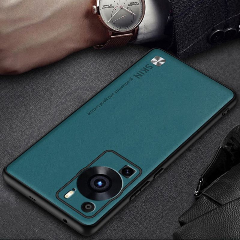 Kryt Huawei P60 Pro Koža Z Umelej Kože