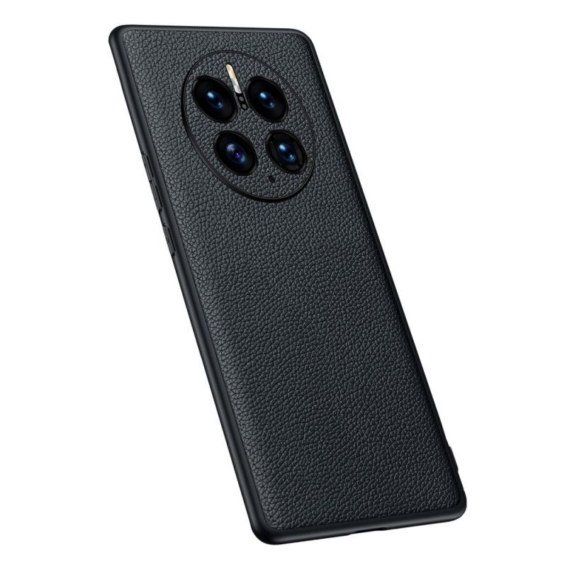 Kryt Huawei Mate 50 Pro Originálna Koža Litchi