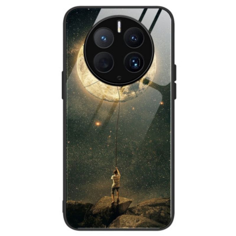 Kryt Huawei Mate 50 Pro Tvrdené Sklo Moon Man