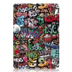 Samsung Galaxy Tab S9 Graffiti Priehľadný Zadný Držiak Stylusu