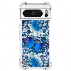 Kryt Google Pixel 8 Pro Butterfly Glitter