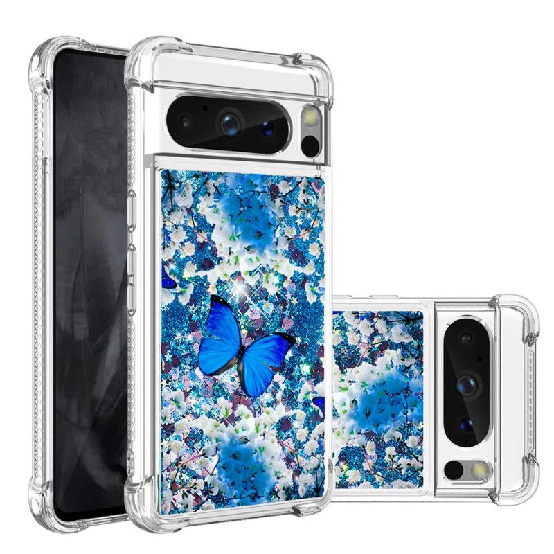 Kryt Google Pixel 8 Pro Butterfly Glitter