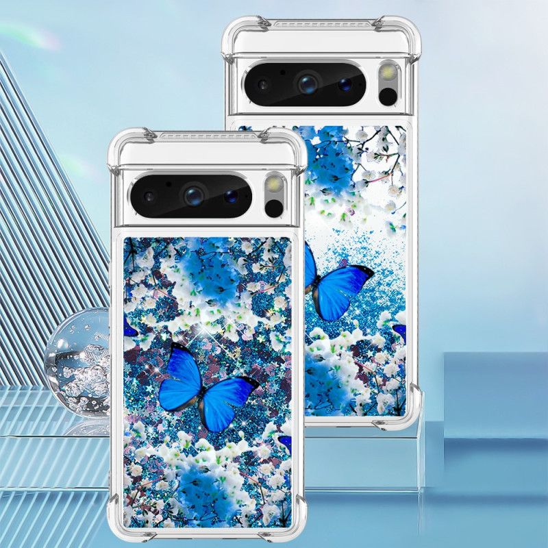 Kryt Google Pixel 8 Pro Butterfly Glitter