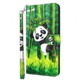 Puzdro Google Pixel 8 Pro Panda Bamboo S Remienkom