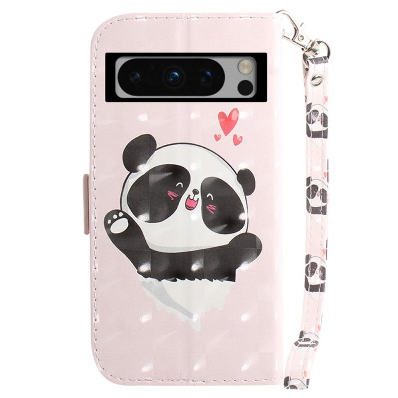 Puzdro Na Google Pixel 8 Pro Panda Love S Popruhom