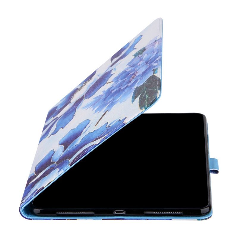 Kožené Puzdro iPad Pro 11" (2020) Kvetinový Dizajn