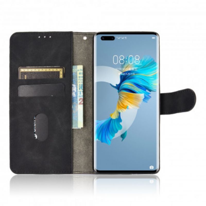 Kožené Puzdro Huawei Mate 40 Pro Dotyk Pokožky