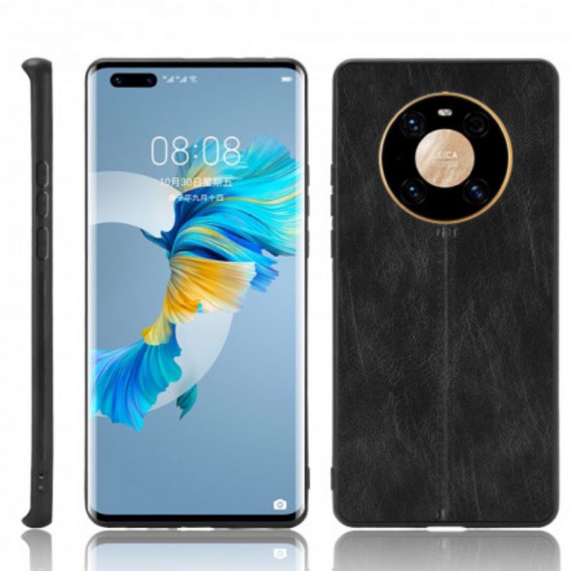 Kryt Huawei Mate 40 Pro Couture Leather Effect