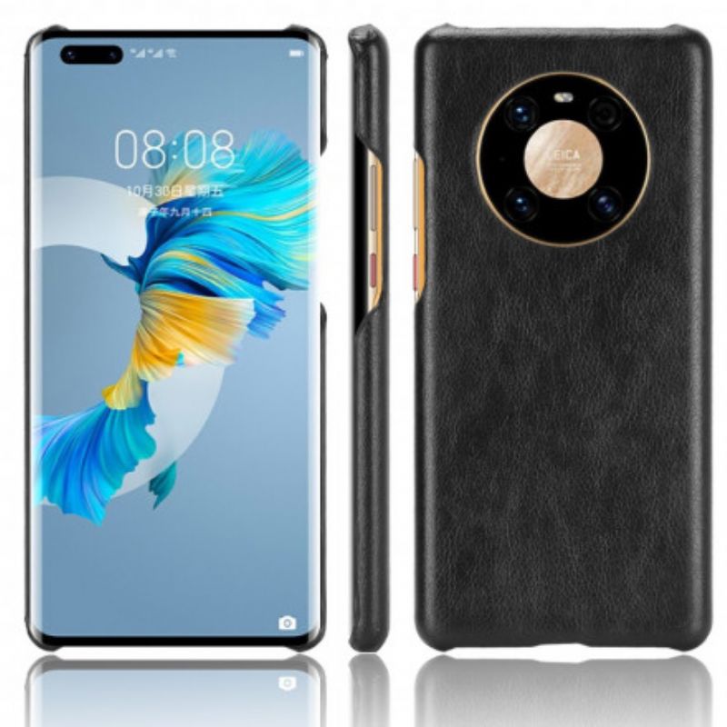 Kryt Huawei Mate 40 Pro Efekt Kože Litchi