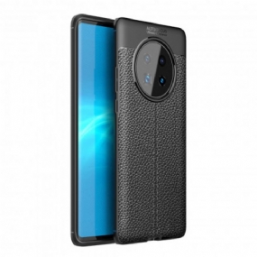 Kryt Huawei Mate 40 Pro Leather Effect Litchi Double Line