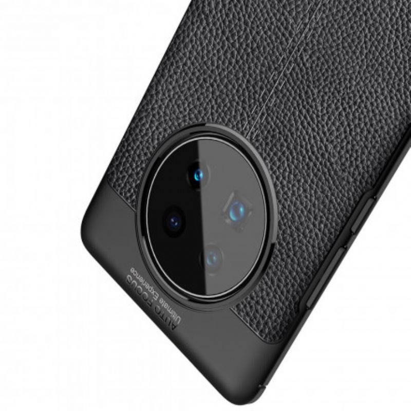 Kryt Huawei Mate 40 Pro Leather Effect Litchi Double Line