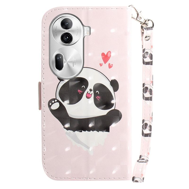 Puzdro Na Oppo Reno 11 Pro 5g Panda Love With Strap