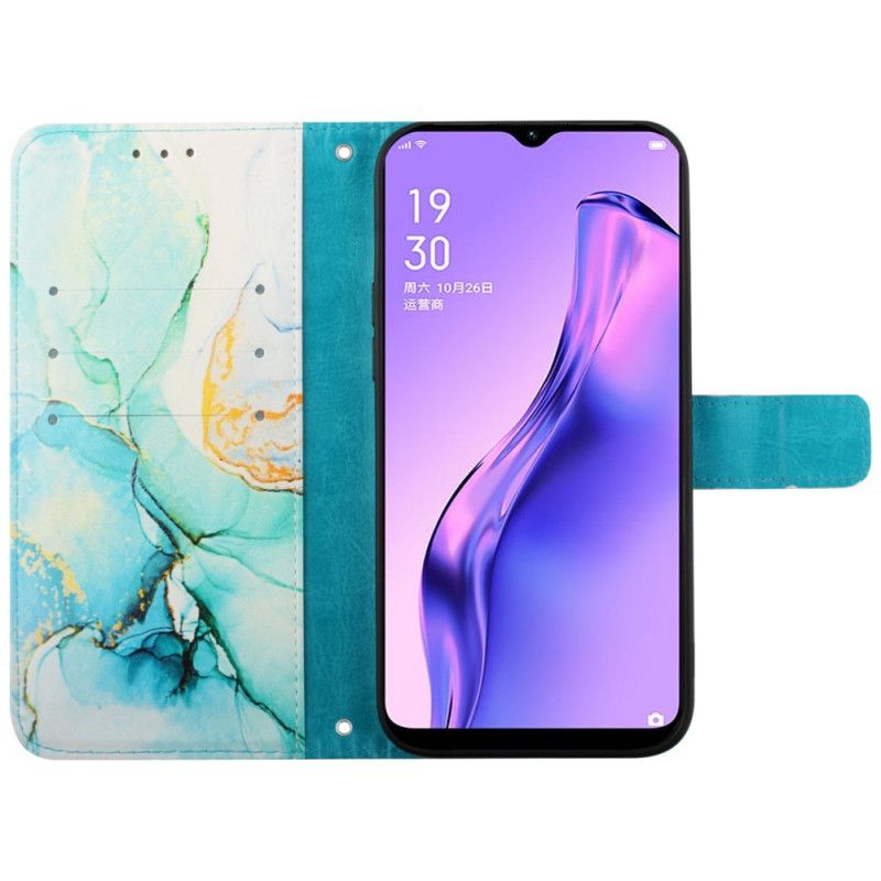 Puzdro Oppo Reno 11 Pro 5g Mramorový Vzor S Remienkom