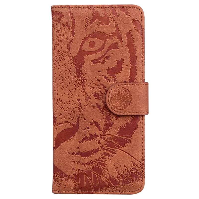 Kožené Puzdro Xiaomi 13 Pro Strappy Tiger Print