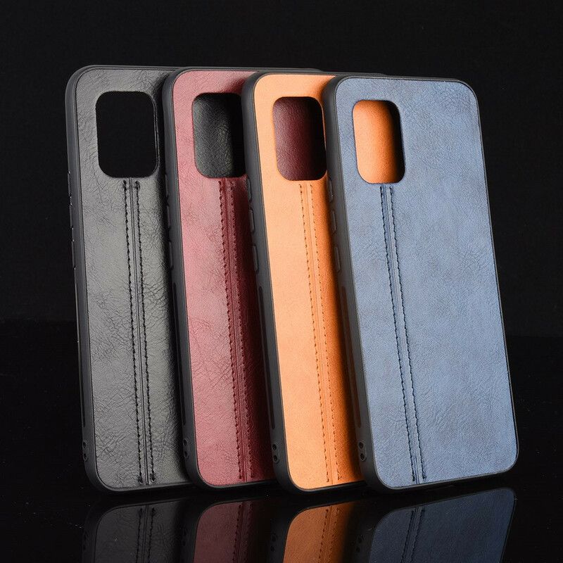 Kryt Xiaomi Mi 10 Lite Couture Leather Effect