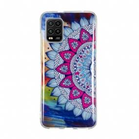 Kryt Xiaomi Mi 10 Lite Fluorescenčná Farebná Mandala