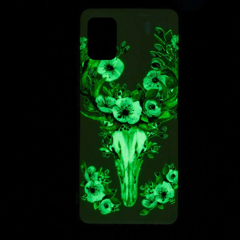 Kryt Xiaomi Mi 10 Lite Fluorescenčný Kvetinový Los