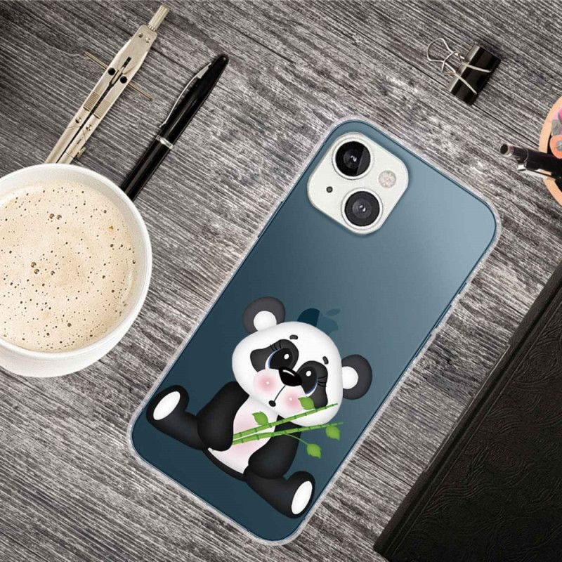 Kryt iPhone 14 Plus Bezproblémová Smutná Panda