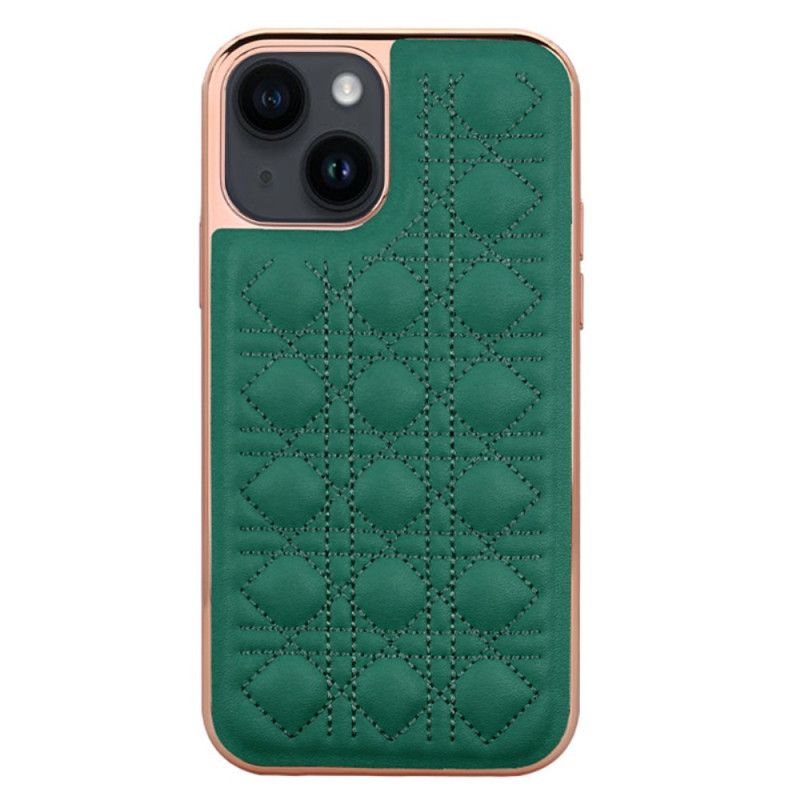 Kryt iPhone 14 Plus Kožený Efekt Vietao Couture