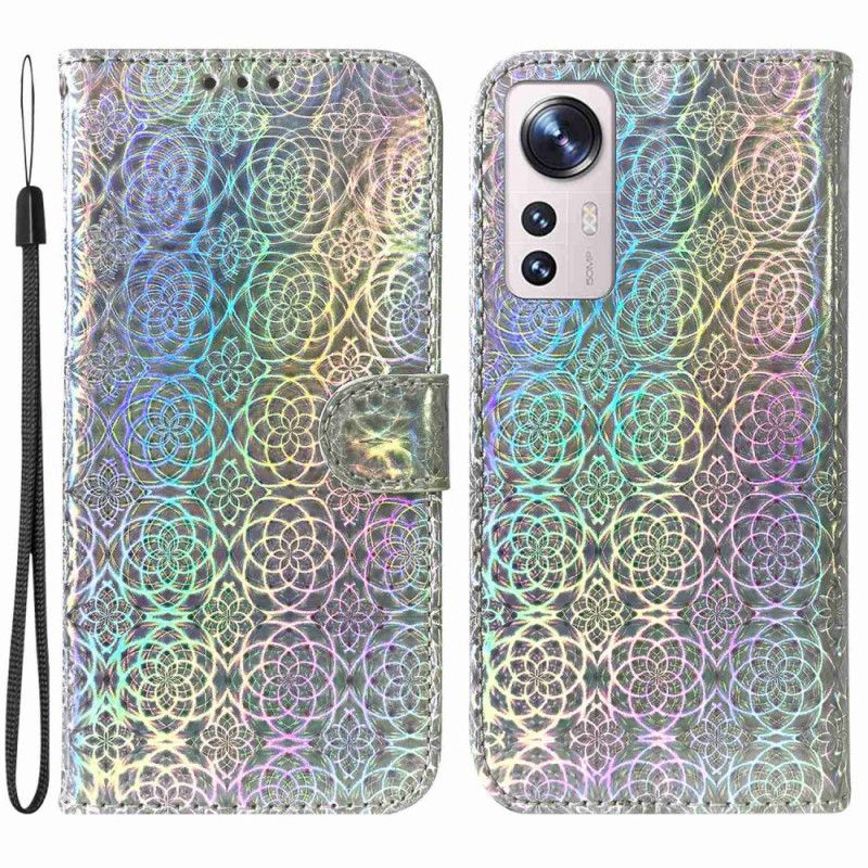 Kožené Puzdro Xiaomi 12 / 12X Disco-štýl