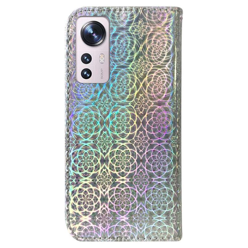 Kožené Puzdro Xiaomi 12 / 12X Disco-štýl