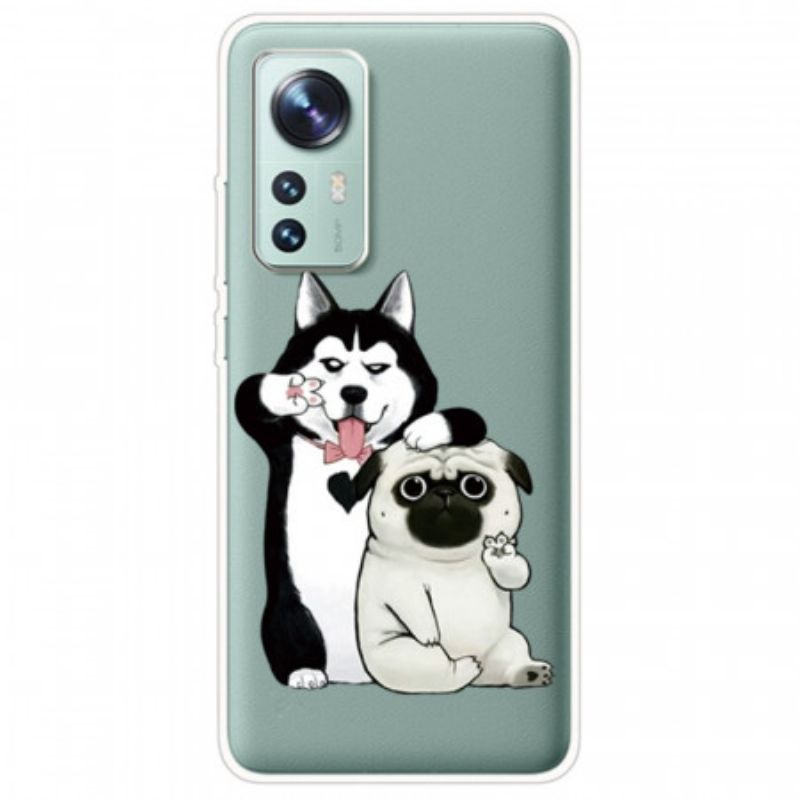 Kryt Xiaomi 12 / 12X Funny Dogs