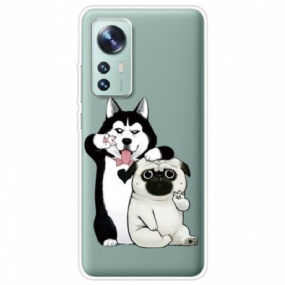 Kryt Xiaomi 12 / 12X Funny Dogs