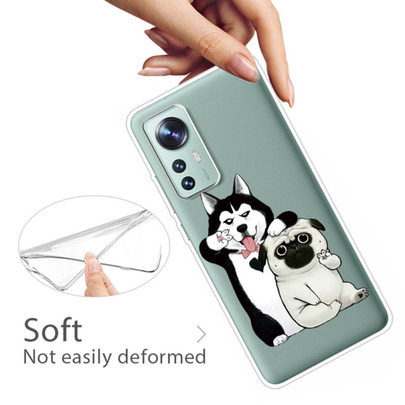 Kryt Xiaomi 12 / 12X Funny Dogs