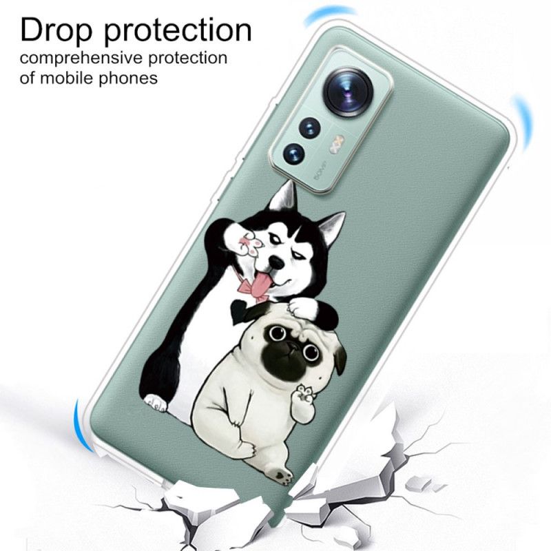 Kryt Xiaomi 12 / 12X Funny Dogs