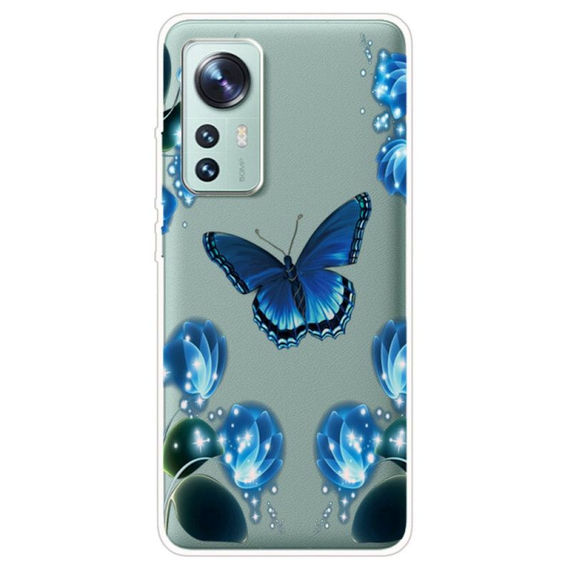 Kryt Xiaomi 12 / 12X Silikón Enchanted Butterfly