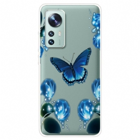 Kryt Xiaomi 12 / 12X Silikón Enchanted Butterfly