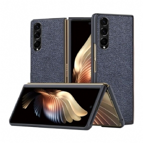 Kryt Samsung Galaxy Z Fold 3 5G Efekt Textúrovanej Kože