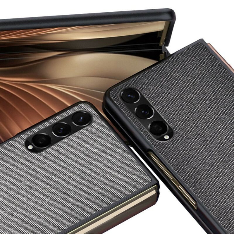 Kryt Samsung Galaxy Z Fold 3 5G Efekt Textúrovanej Kože