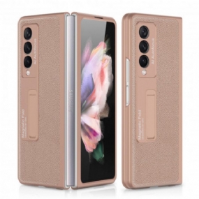 Kryt Samsung Galaxy Z Fold 3 5G Gkk Support Litchi Leather