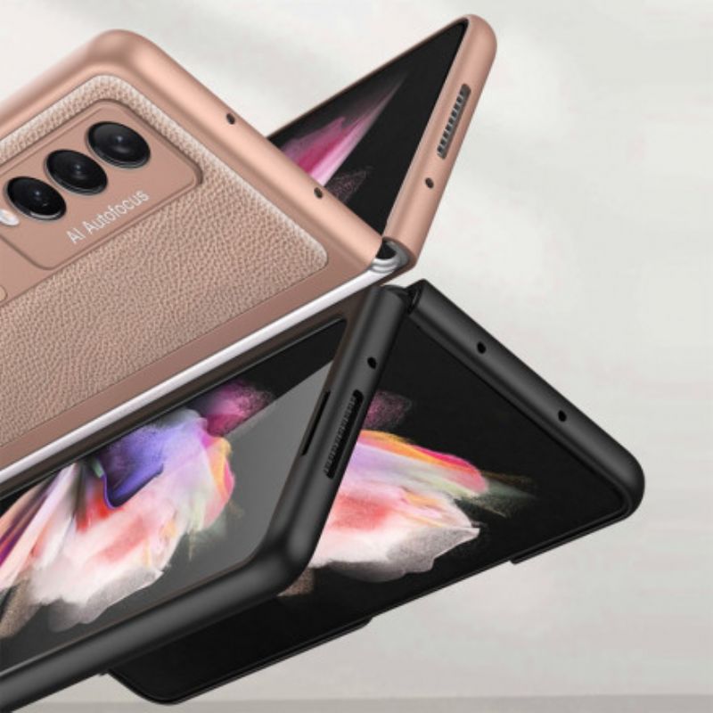 Kryt Samsung Galaxy Z Fold 3 5G Gkk Support Litchi Leather