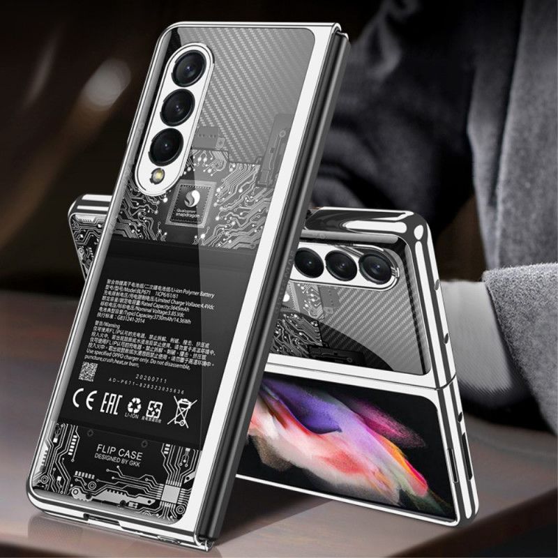 Kryt Samsung Galaxy Z Fold 3 5G Mechanizmus Z Tvrdeného Skla Gkk