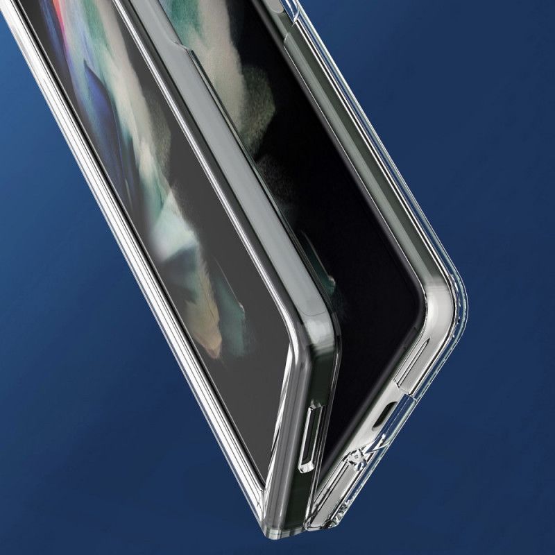 Kryt Samsung Galaxy Z Fold 3 5G Priehľadné Farebné Okraje