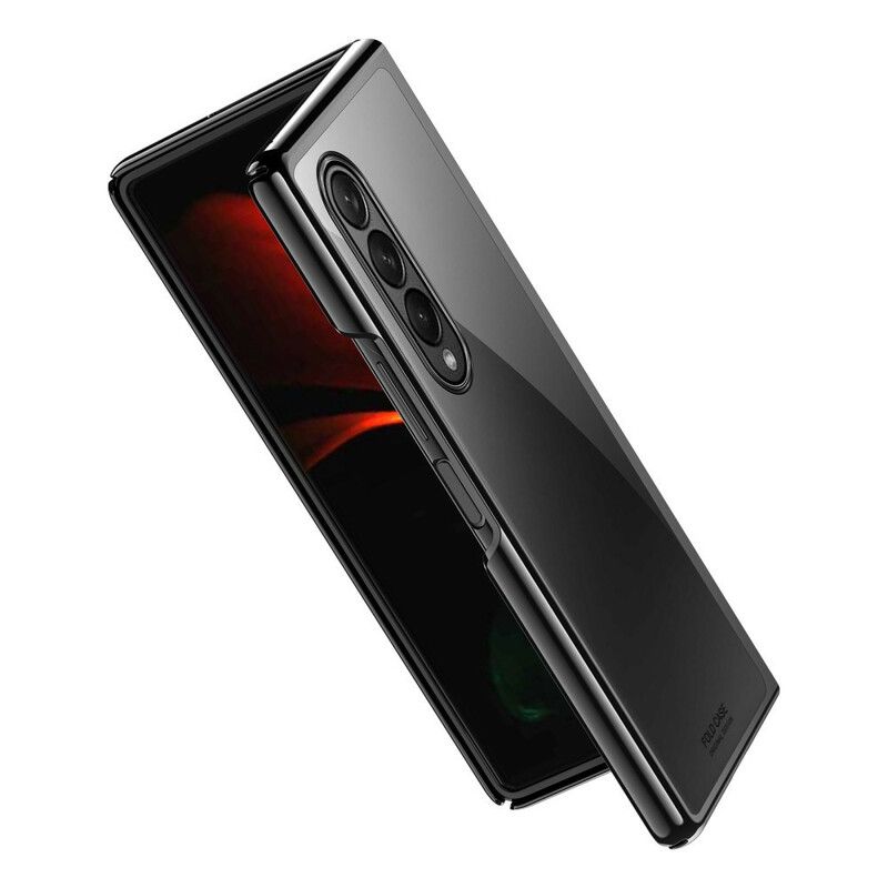 Kryt Samsung Galaxy Z Fold 3 5G Priehľadné Kovové Okraje