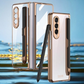 Kryt Samsung Galaxy Z Fold 3 5G Priehľadné S Držiakom Na Pero Gkk