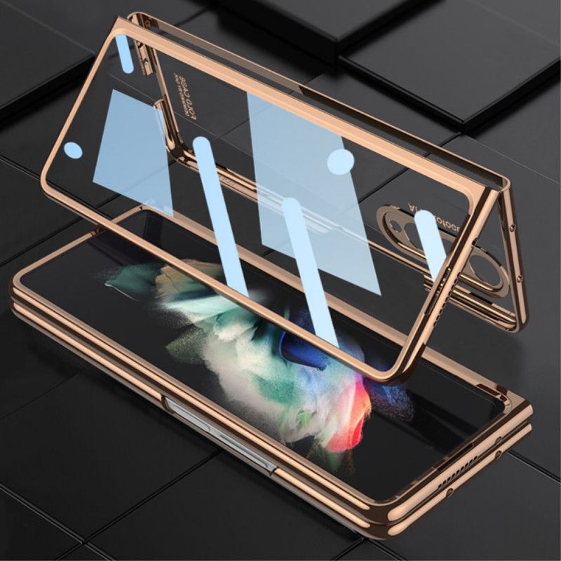 Kryt Samsung Galaxy Z Fold 3 5G Priehľadné S Držiakom Na Pero Gkk