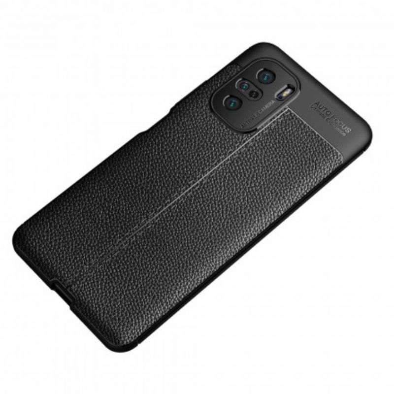 Kryt Xiaomi Mi 11i 5G Leather Effect Litchi Double Line