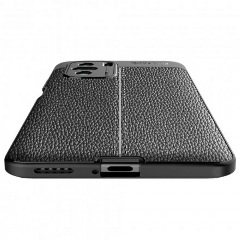 Kryt Xiaomi Mi 11i 5G Leather Effect Litchi Double Line